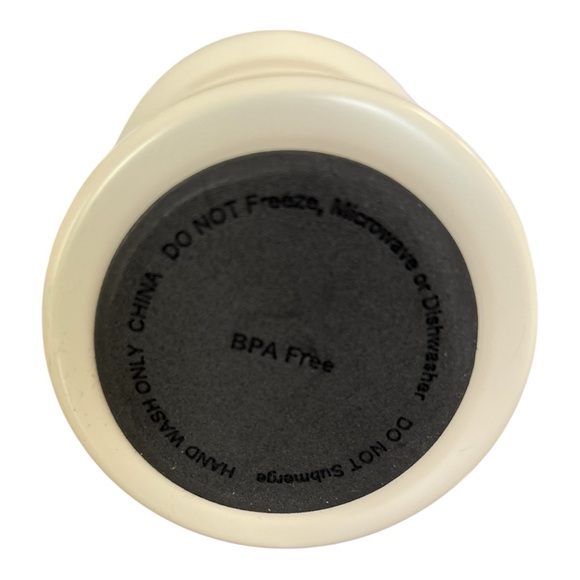 Poshmark Cream tumbler 40oz Travel Mug with Handle reseller - Picture 3 of 6